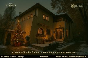 Poveste de Craciun în casa Tătărăscu: evocarea sărbătorilor anilor ’30 la Eko Group Vila